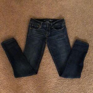 Dark wash jeans